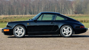 Porsche 911 Вид сбоку Порше 964