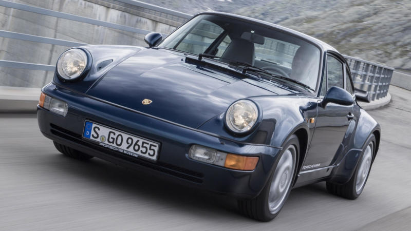 Porsche 911 Вид спереди Porsche 911