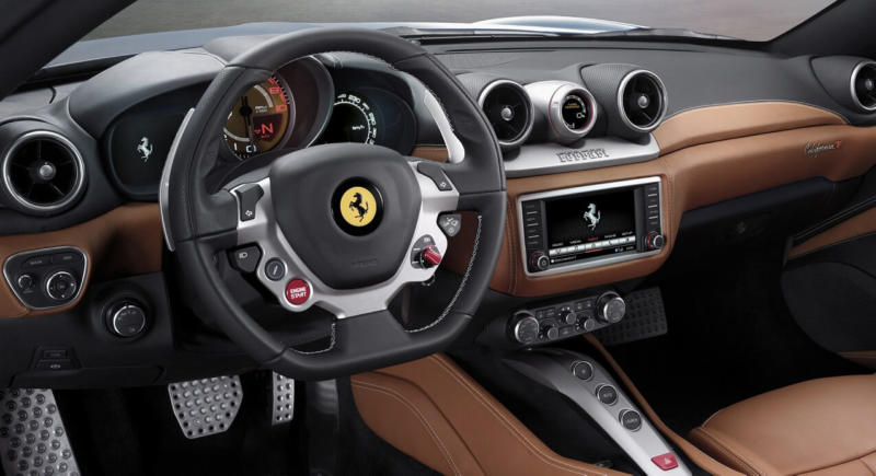 Интерьер Ferrari California T