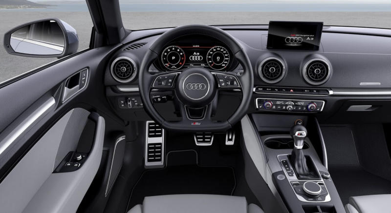 Интерьер Audi A3 (8V)