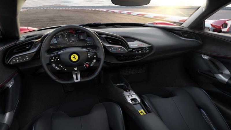 Интерьер Ferrari SF90 Stradale