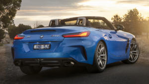 Вид сзади BMW Z4