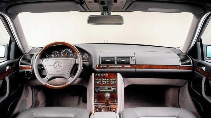 Салон Mercedes-Benz W140
