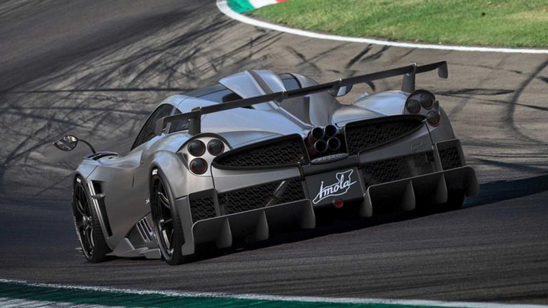Pagani Huayra Imola вид сзади