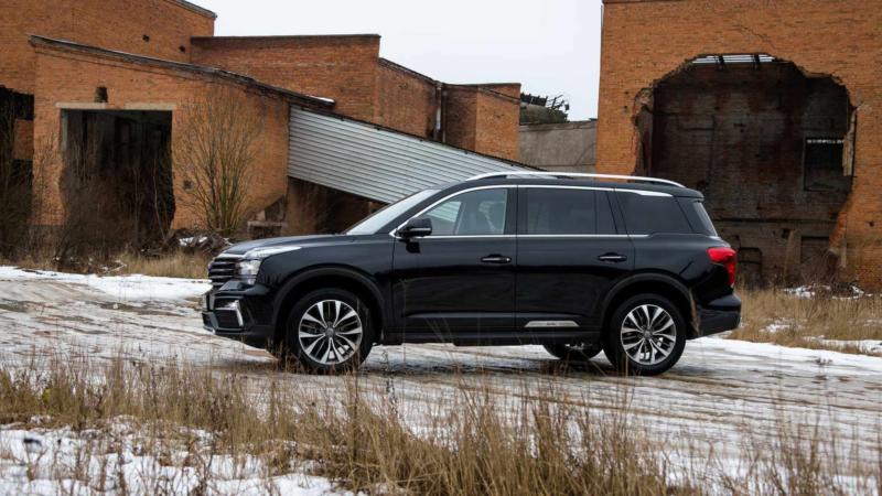 GAC GS8 вид сбоку