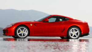 Ferrari 599 вид сбоку