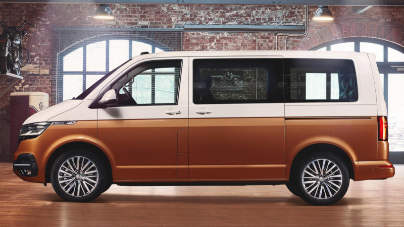 Volkswagen Multivan вид сбоку