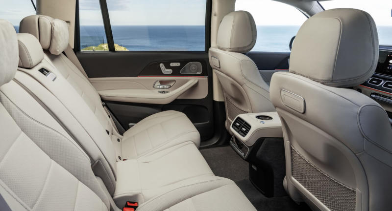 Задний ряд Mercedes-Benz GLS