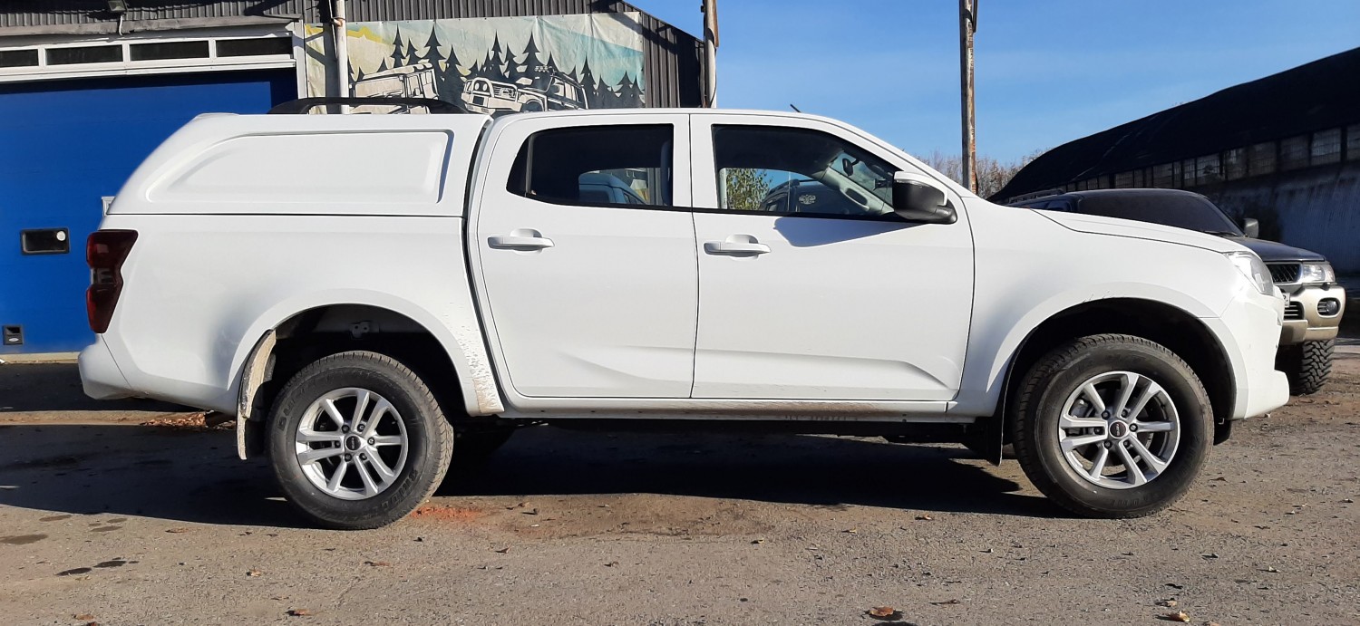 Виды и специфика кунгов на Isuzu D-Max