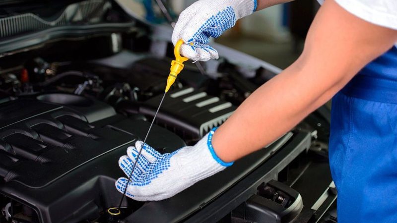 Проверка и замена масла