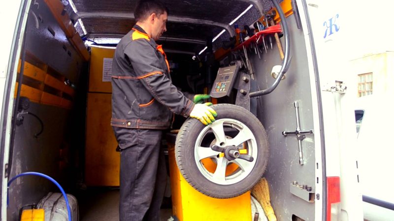 Мобильный шиномонтаж