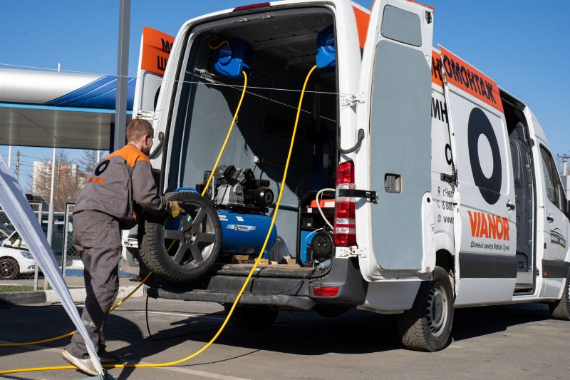 Выездной шиномонтаж