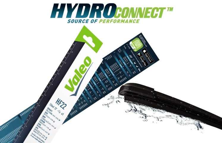 Двірники Valeo HydroConnect