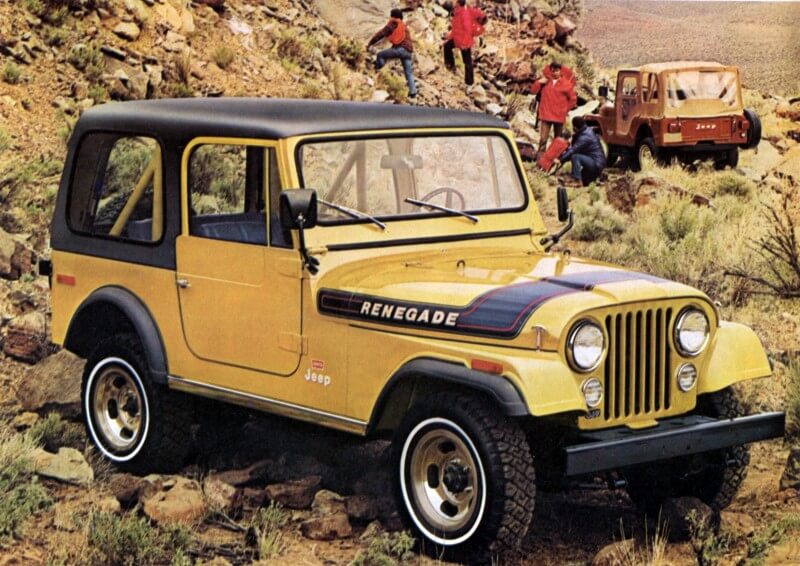 Jeep CJ7 1976 года Jeep CJ7 1976 года