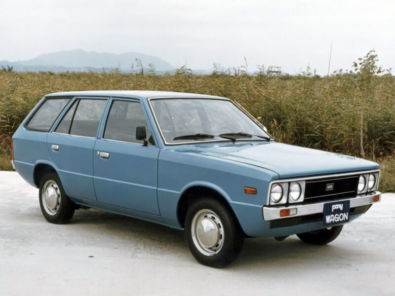 Hyundai Pony 1975 года Hyundai Pony 1975 года