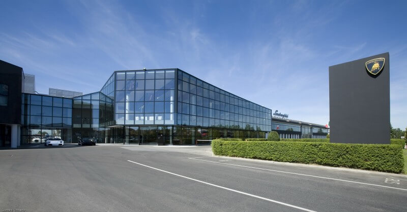 Lamborghini завод Lamborghini завод