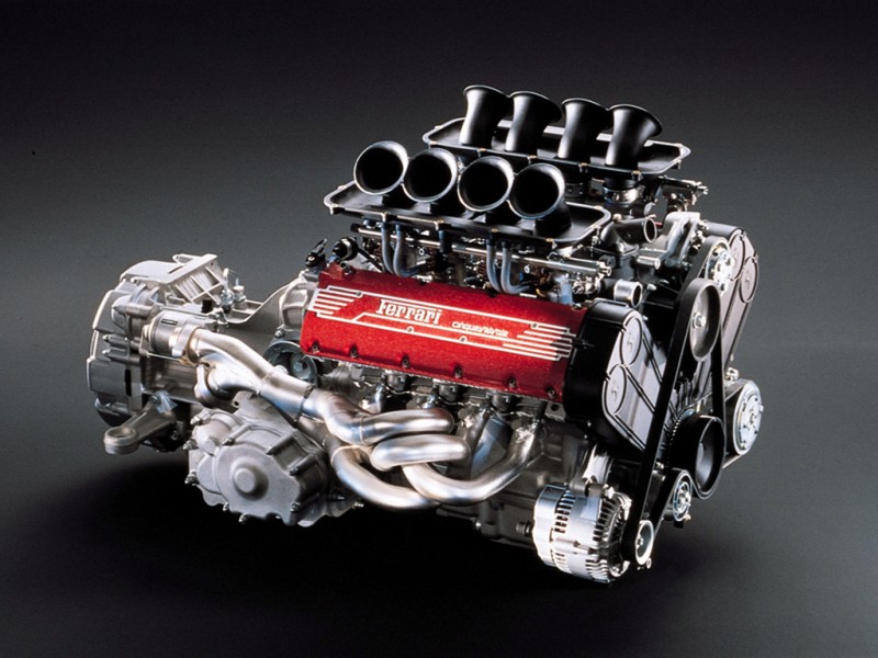 Ferrari двигатель