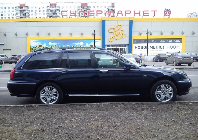 Rover 75 универсал вид сбоку Rover 75 универсал вид сбоку