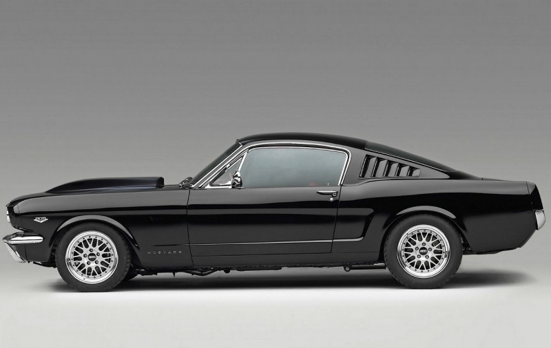 Ford Mustang Fastback вид сбоку Ford Mustang Fastback вид сбоку