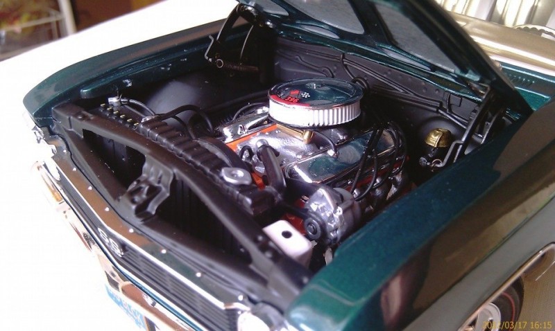 Chevrolet Chevelle SS двигатель