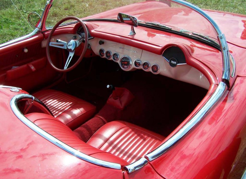Chevrolet Corvette C1 салон Chevrolet Corvette C1 салон