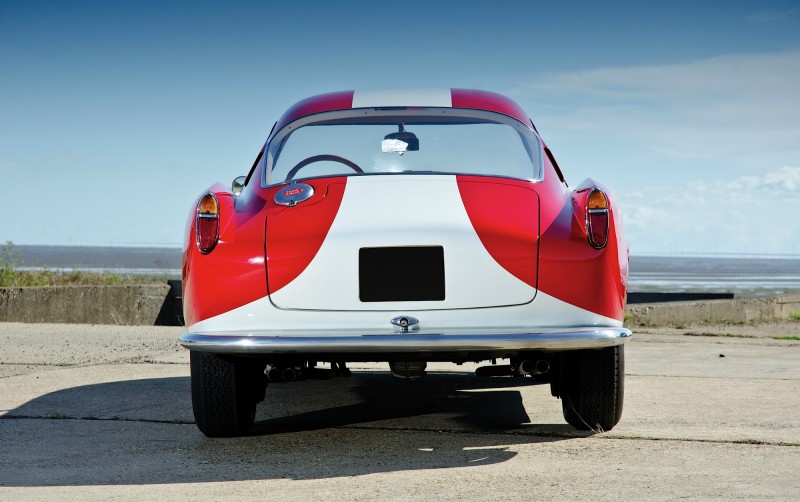 Ferrari 250 GT Tour de France вид сзади Ferrari 250 GT Tour de France вид сзади