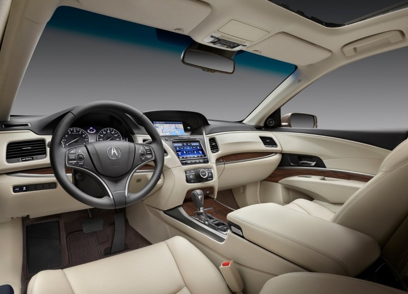 Интерьер Acura RLX Acura RLX интерьер