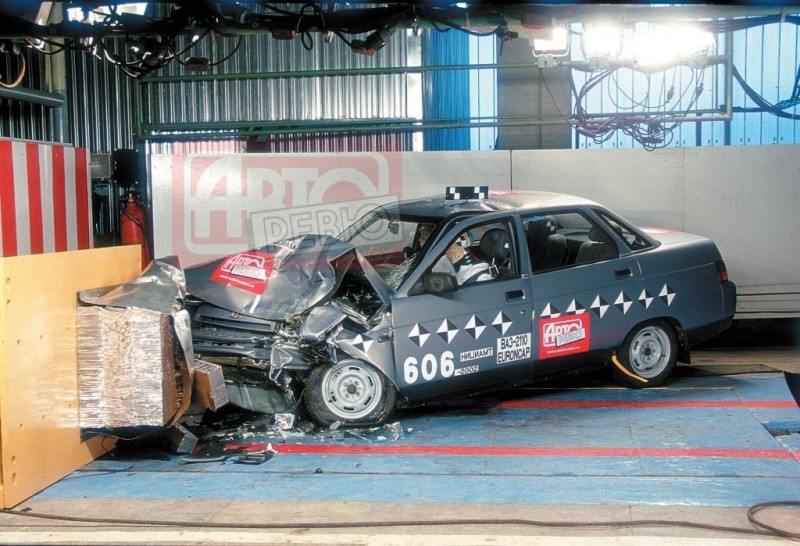 ВАЗ-2110 Краш тест ВАЗ-2110