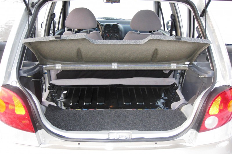 Багажное отделение Daewoo Matiz Daewoo Matiz багажник