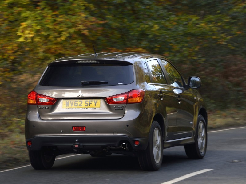 Mitsubishi ASX Вид сзади Mitsubishi ASX