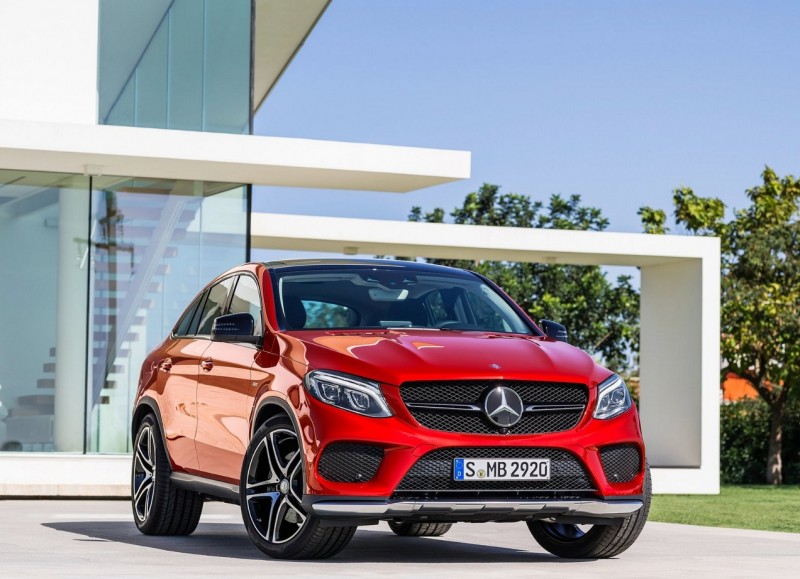 Mercedes-Benz GLE Coupe Mercedes-Benz GLE Coupe вид спереди