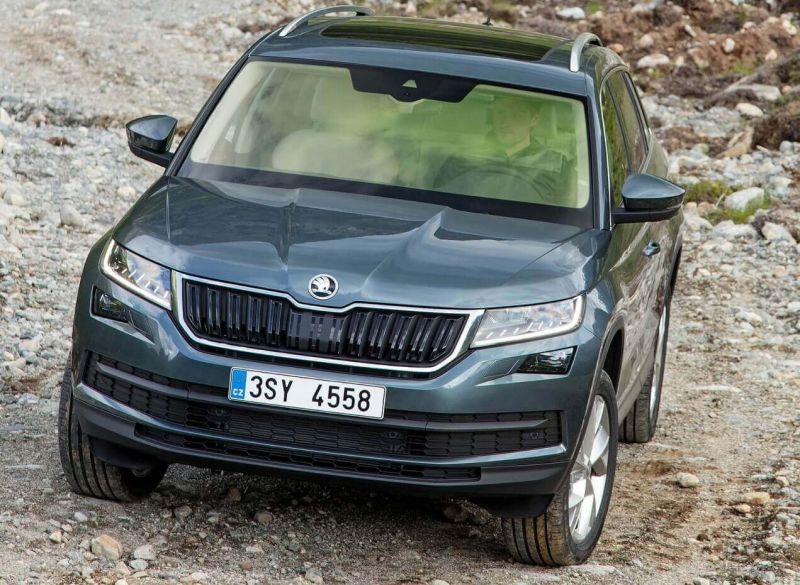 Skoda Kodiaq Вид спереди Skoda Kodiaq