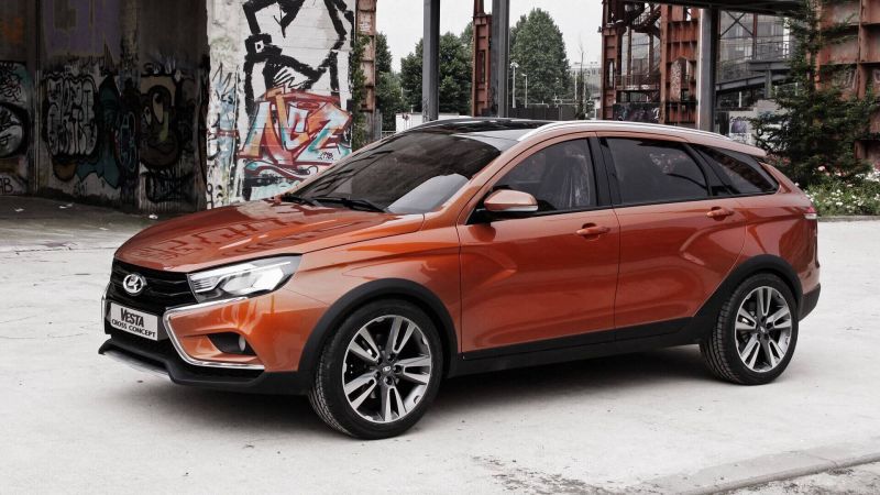 Lada Vesta SW Cross Lada Vesta SW Cross фотография авто