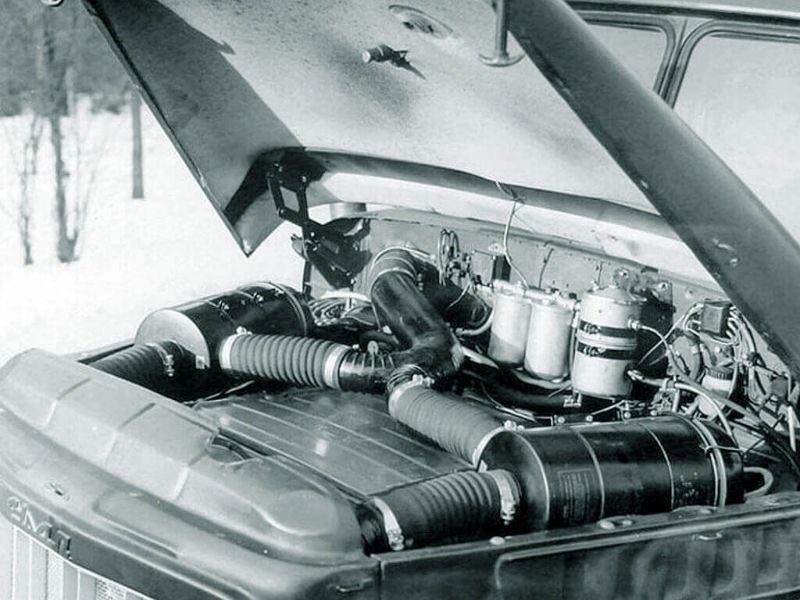 Двигатель Урал-375 Урал-375 двигатель