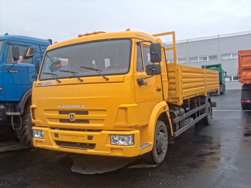 КамАЗ-4308 вид спереди Вид спереди КамАЗ-4308