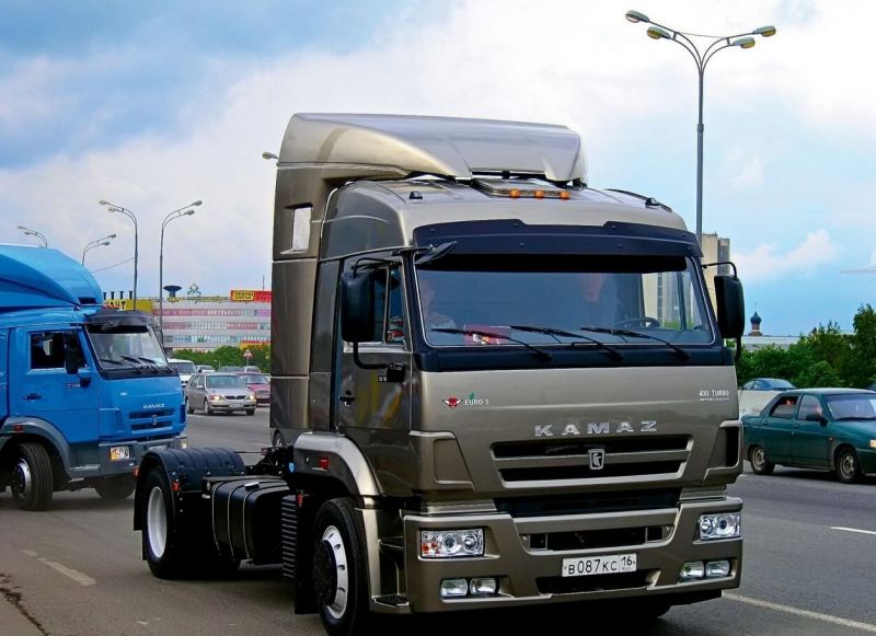 Обновленный КамАЗ 5460 Фото КамАЗ 5460-046-22