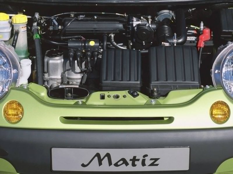 Daewoo Matiz двигатель