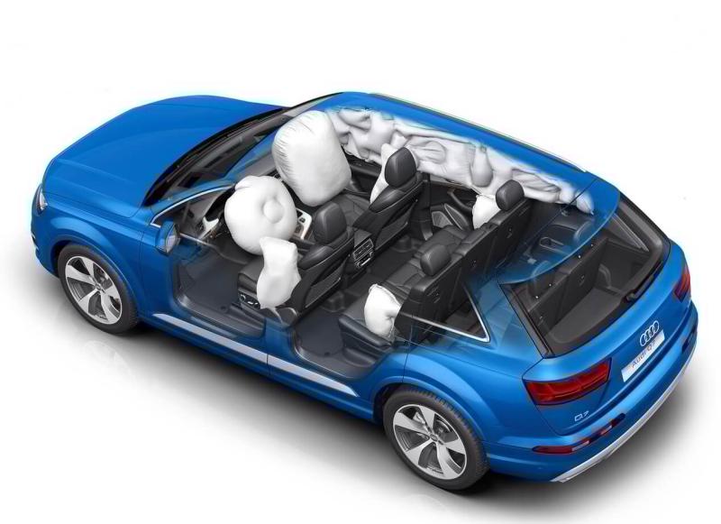 Audi Q7 подушки безопасности