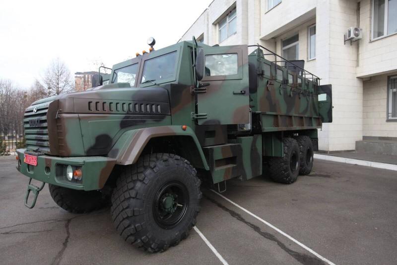 КрАЗ-6322 бронеавтомобиль 