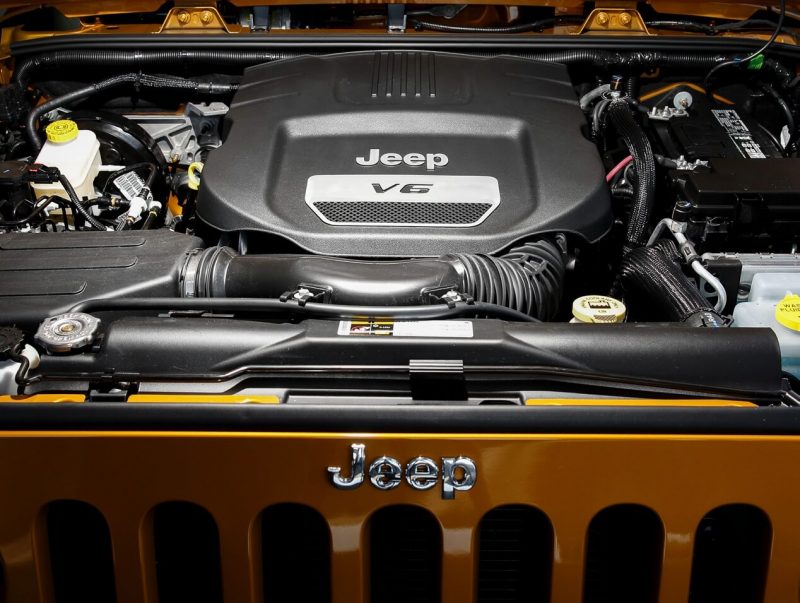 Jeep Wrangler III двигатель