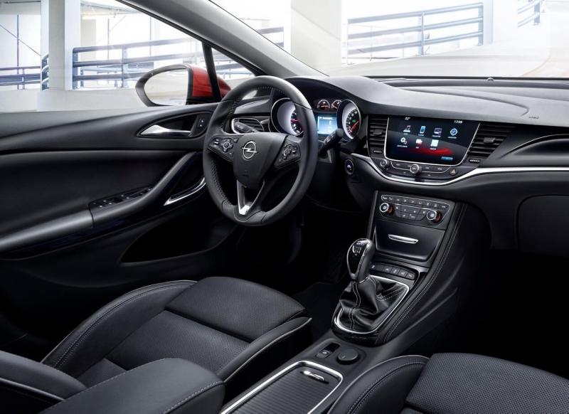 Интерьер Opel Astra К Opel Astra К интерьер