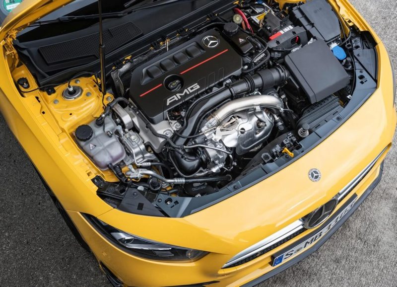 Mercedes-Benz A35 двигатель