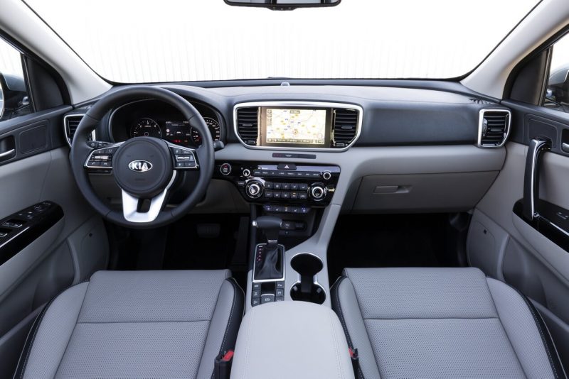 Салон Kia Sportage